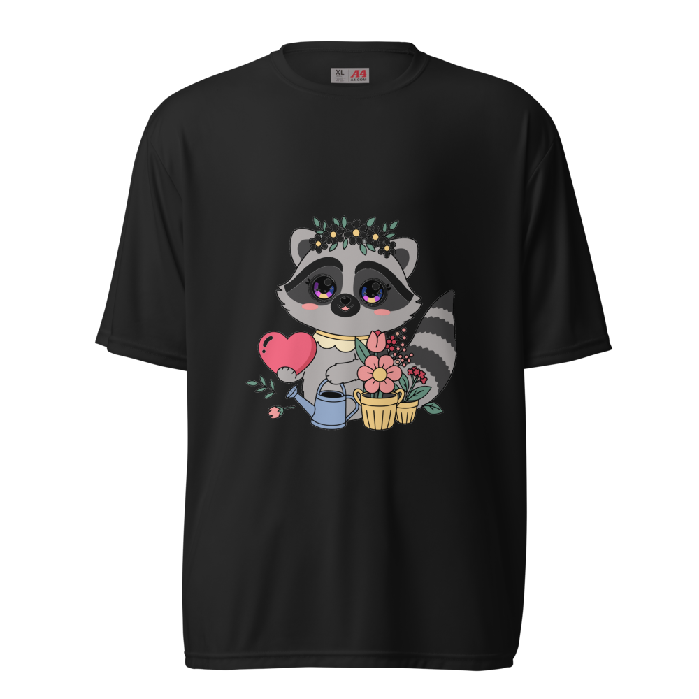 Garden Raccoon Shirt | Cute Trash Panda Gardening Tee | Funny Plant Lover Animal Gift - image 3