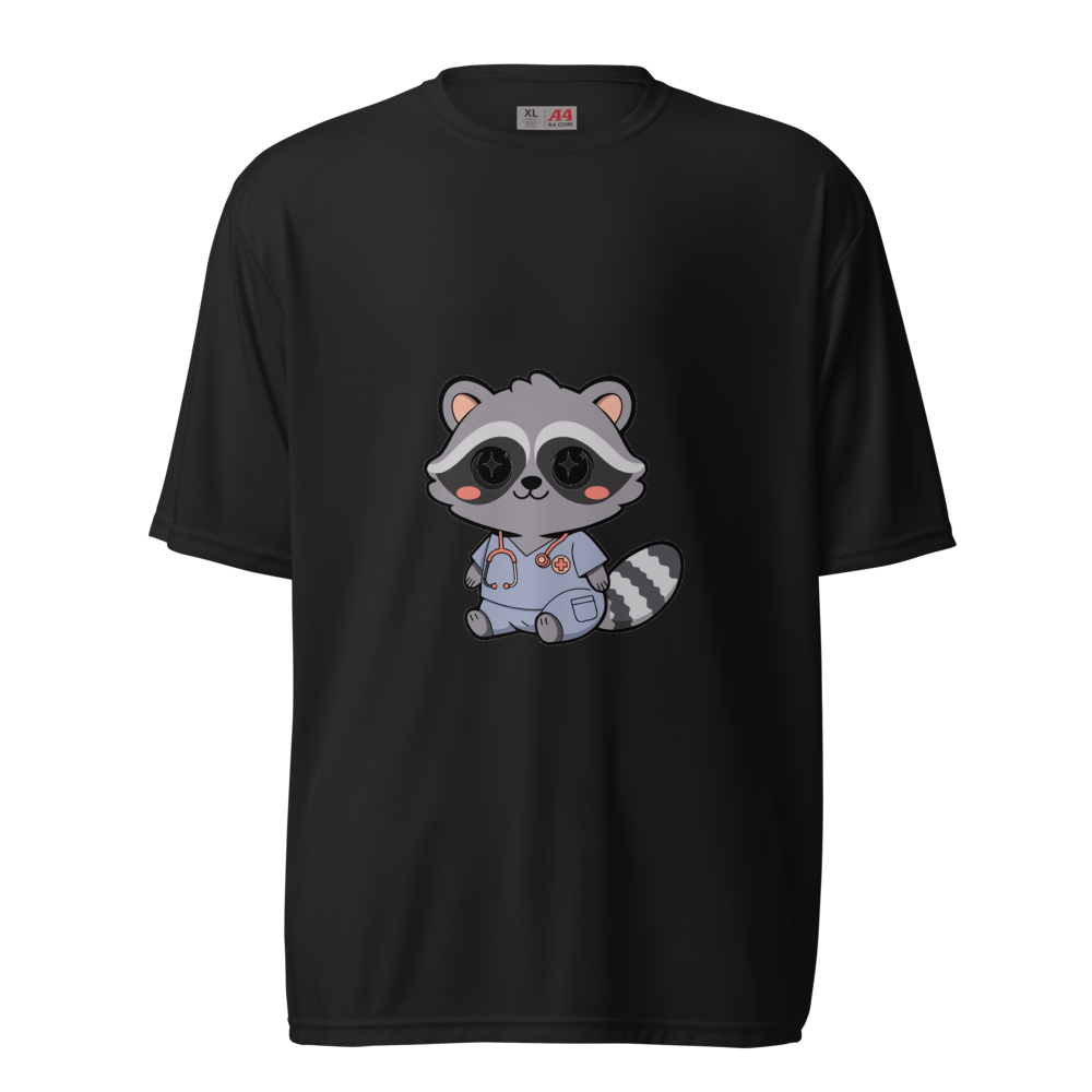 Nurse Raccoon Shirt | Cute Trash Panda Healthcare Hero Tee | Funny Medical Gift for Nurses Week RN CNA Graduation Birthd - image 3