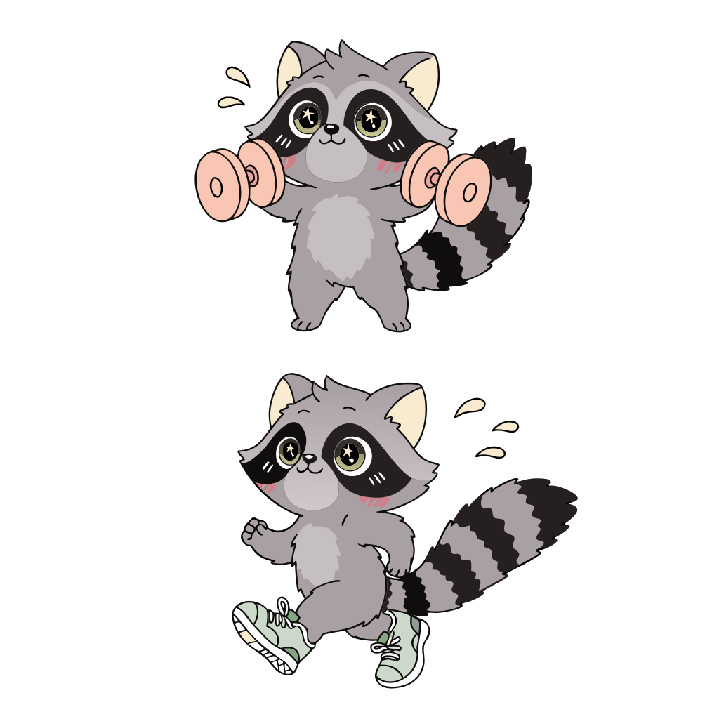 Gym Raccoon Shirt Funny | Trash Panda Workout Tee For Men Women | Cute Fitness Lover Gift Unisex Animal Gym Rat Humor Mo - image 2