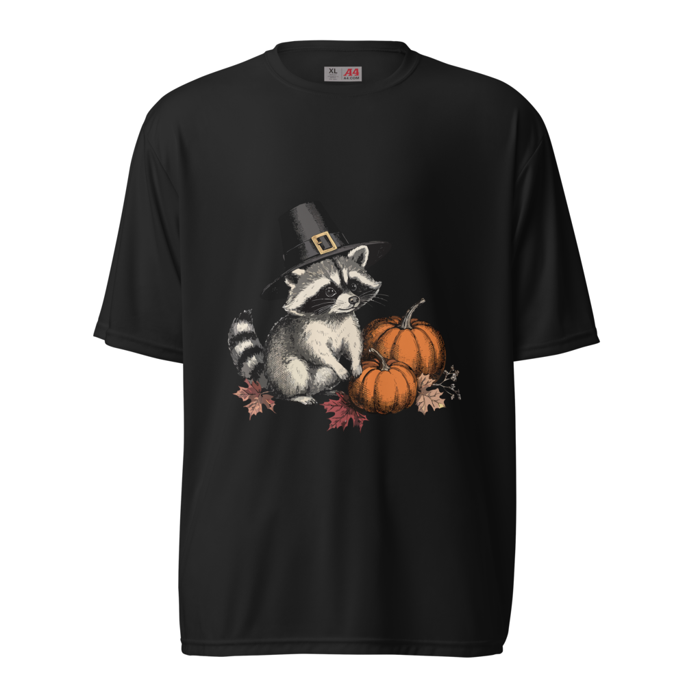 Matching Thanksgiving Raccoon Shirt Turkey Trash Panda Tee Funny Cute Autumn Fall Holiday Family Gift for Women Men Kids - image 3