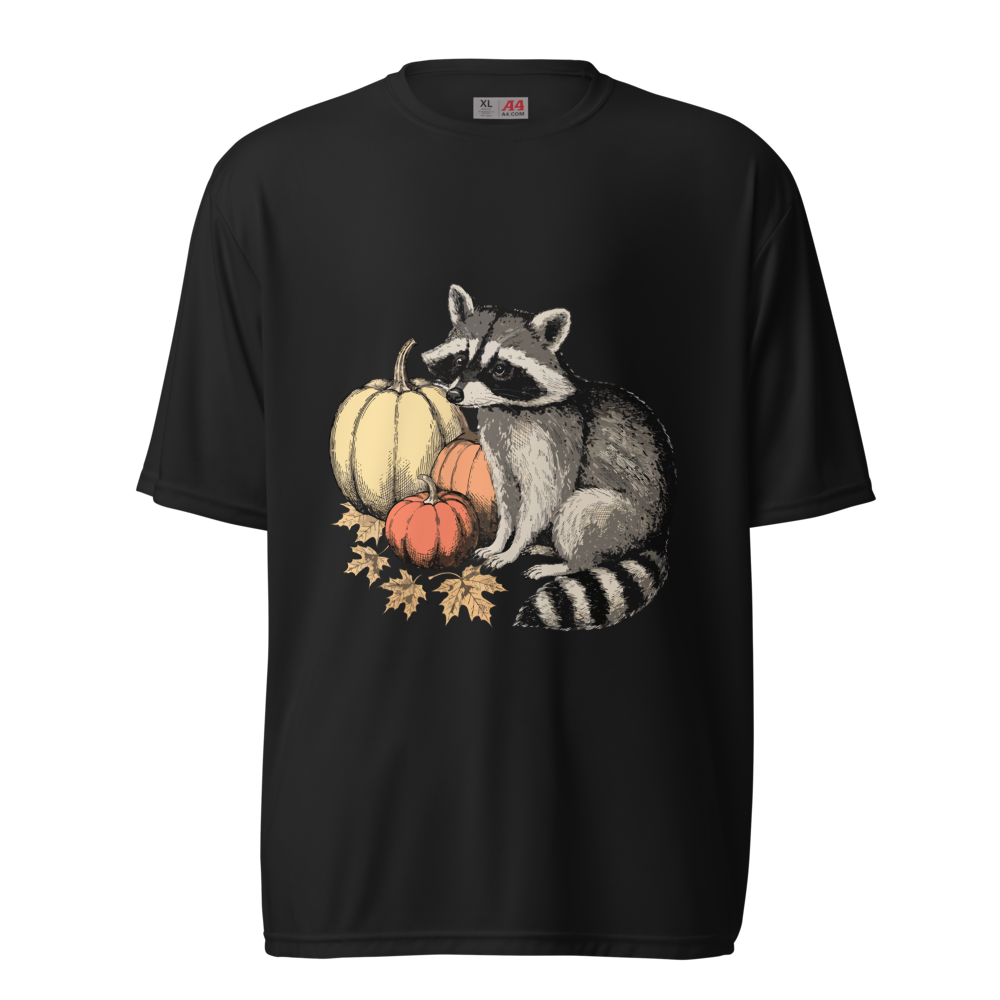 Pumpkin Raccoon Shirt | Cute Trash Panda Fall Tee | Autumn Animal Lover Gift - image 3