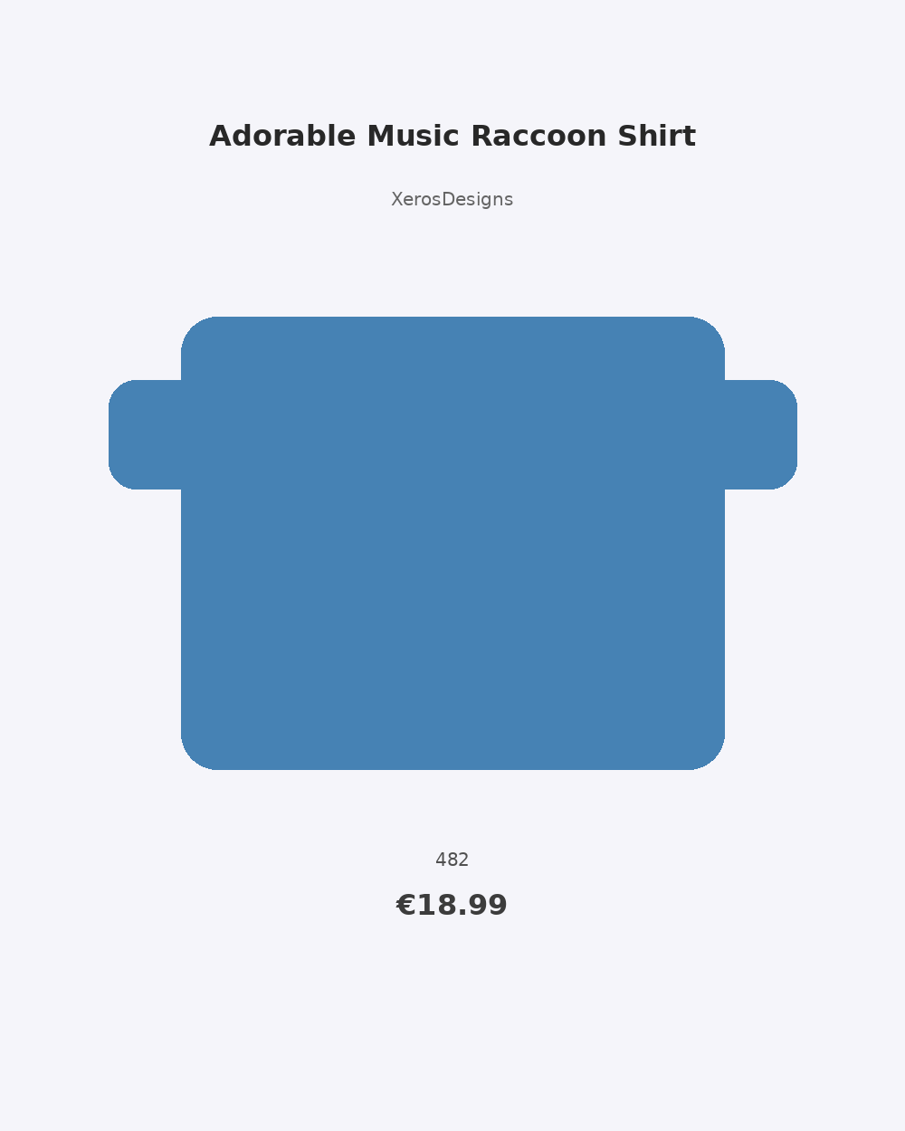 Adorable Music Raccoon Shirt | Cute Trash Panda Playing Elec