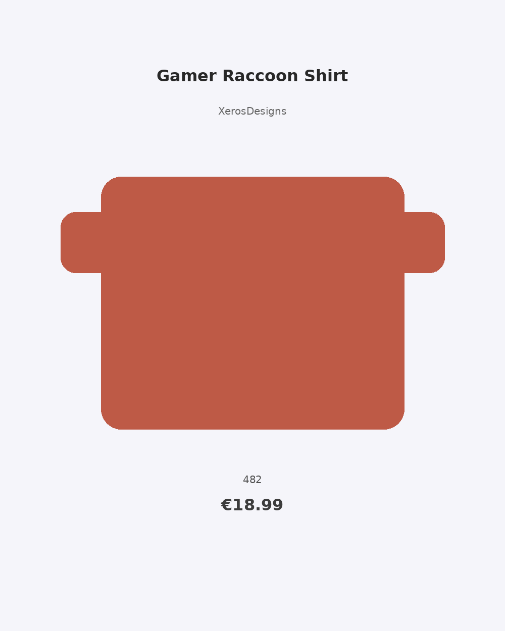 Gamer Raccoon Shirt | Cute Trash Panda Gaming T-Shirt | Funn