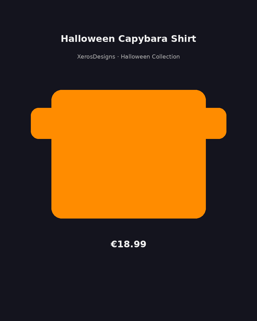 Halloween Capybara Shirt | Cute Capybara Ghost Tee | Spooky Animal Lover Gift