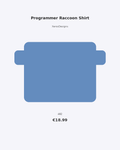 Programmer Raccoon Shirt | Funny Trash Panda Coding T-Shirt 
