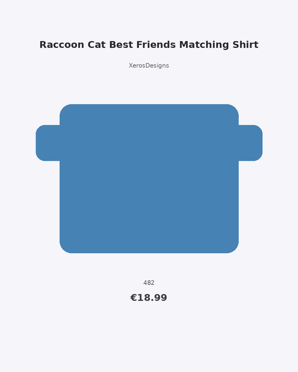 Raccoon Cat Best Friends Matching Shirt | Cute Trash Panda K