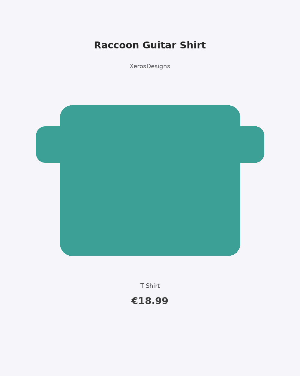Raccoon Guitar Shirt | Cute Trash Panda Music Tee | Musician