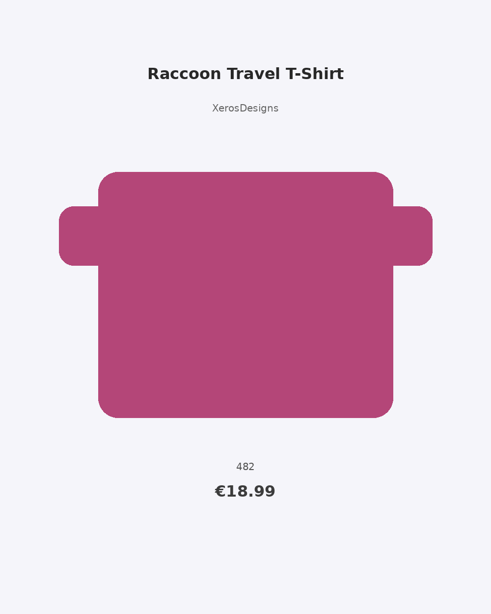 Raccoon Travel T-Shirt | Cute Trash Panda Adventure Tee | Fu