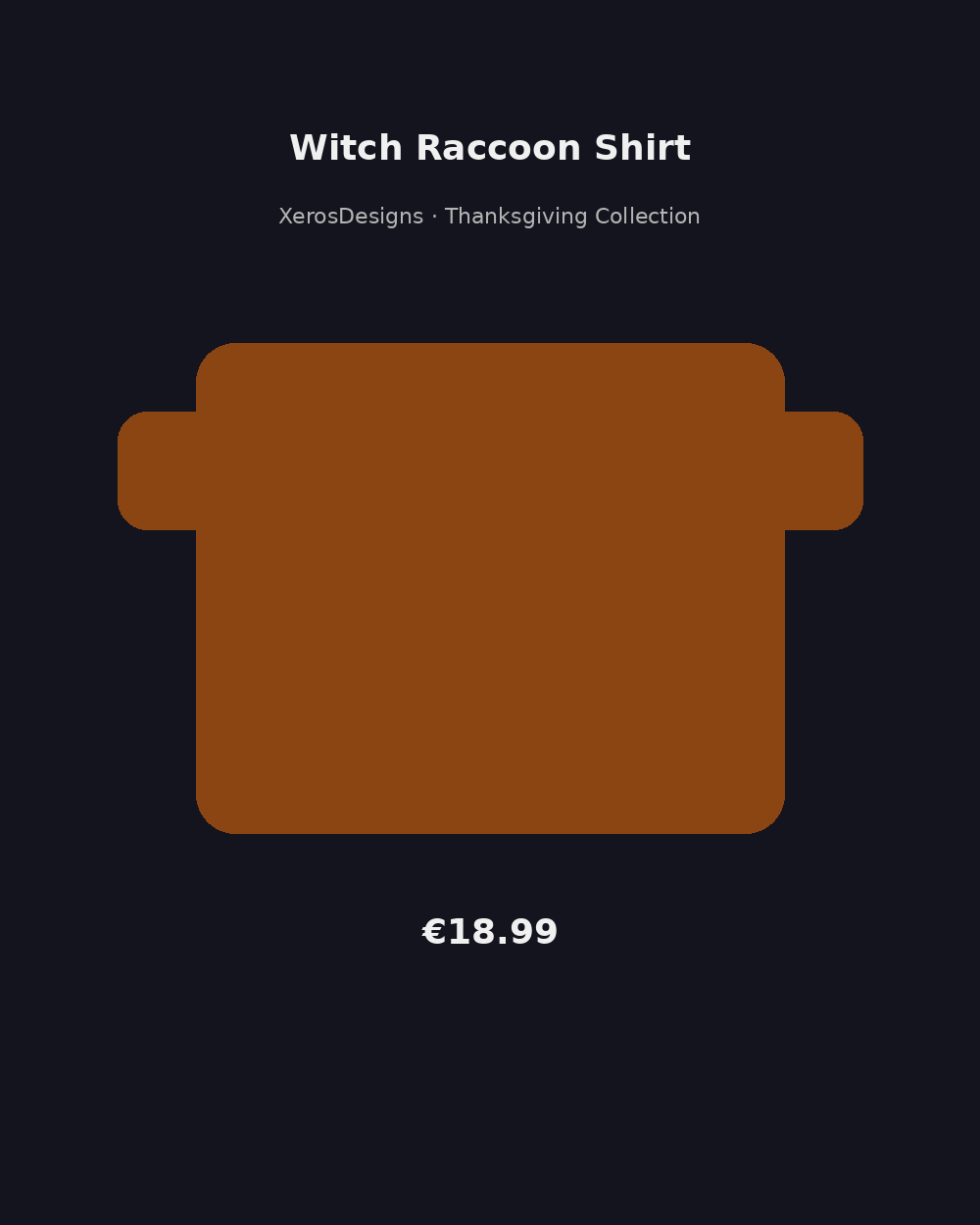 Witch Raccoon Shirt | Cute Trash Panda Witch Tee | Halloween Costume Gift