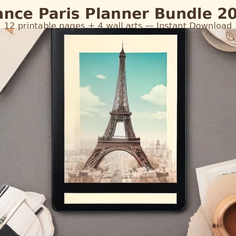 france planner bundle
