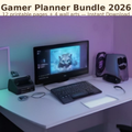 gamer planner bundle