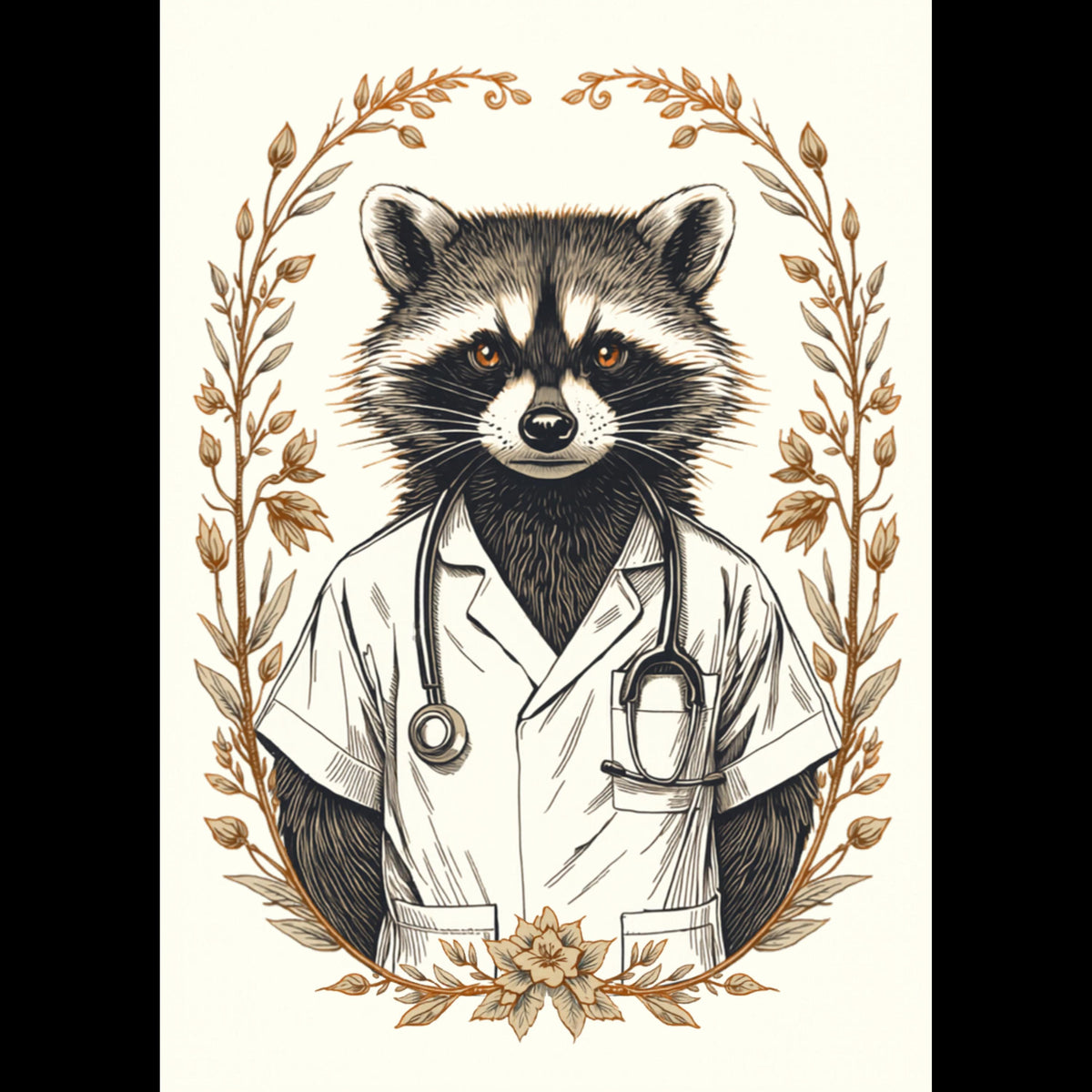 Cute Raccoon Shirt Funny Trash Panda Tee Kawaii Cottagecore Animal Lover Gift for Women Vintage Aesthetic TShirt
