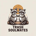 Trash Soulmates Matching Raccoon Shirt Funny Couple Gift Anniversary Tee His Hers Valentine Girlfriend Boyfriend Weird Love Tshirt