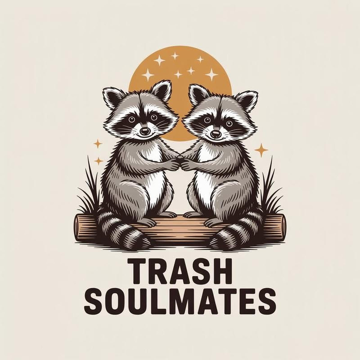 Trash Soulmates Matching Raccoon Shirt Funny Couple Gift Anniversary Tee His Hers Valentine Girlfriend Boyfriend Weird Love Tshirt