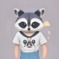 Travel Raccoon Shirt | Cute Trash Panda Adventure Tee | Funny Wanderlust Gift