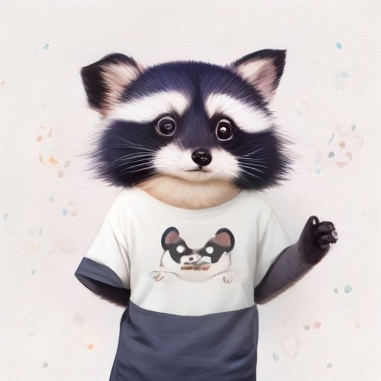 Raccoon Dog Best Friends Shirt | Cute Trash Panda Puppy Tee | Funny Animal Lover Gift