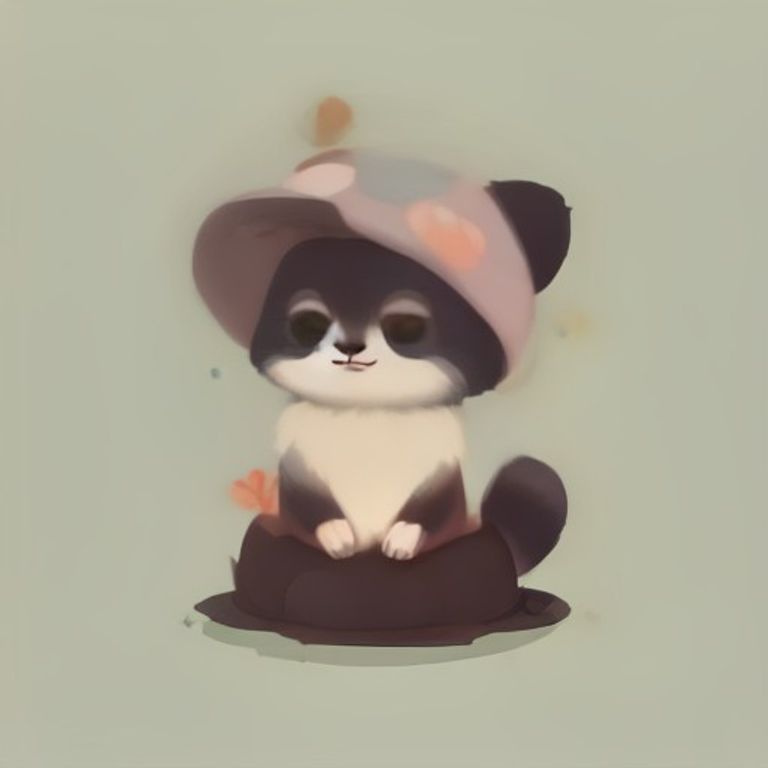 Cottagecore Raccoon Shirt Mushroom Hat Trash Panda Tee Cute Forest Fairy Gift