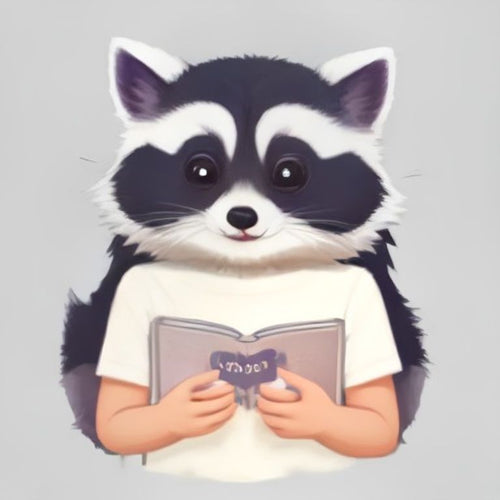 Bookworm Raccoon Shirt | Cute Trash Panda Reading Book Tee | Funny Book Lover Gift
