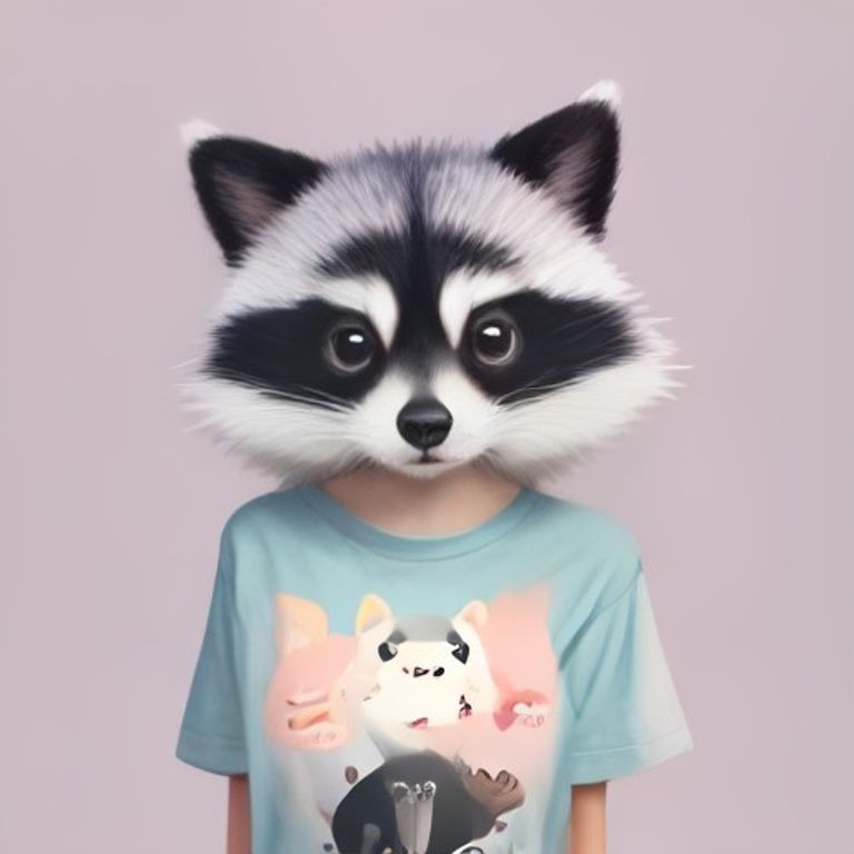 Cute Raccoon Shirt Funny Trash Panda Tee Kawaii Cottagecore Animal Lover Gift for Women Vintage Aesthetic TShirt