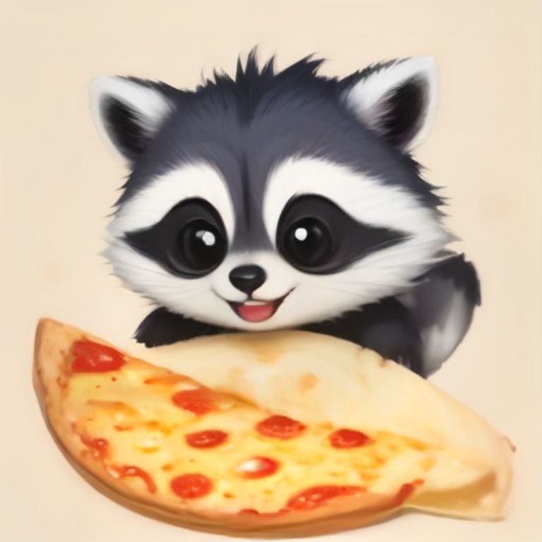 Raccoon Pizza Shirt | Funny Trash Panda Pizza Lover Tee | Foodie Gift
