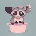 Gym Raccoon Shirt | Funny Trash Panda Workout Tee | Cute Animal Fitness Lover Gift
